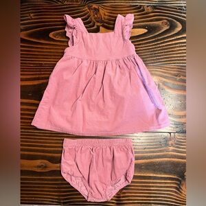 Sammy + Nat Pink Corduroy Two Piece Set